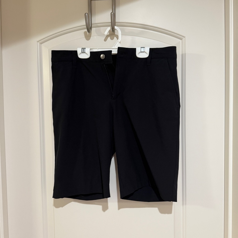 Adidas men’s black golf shorts